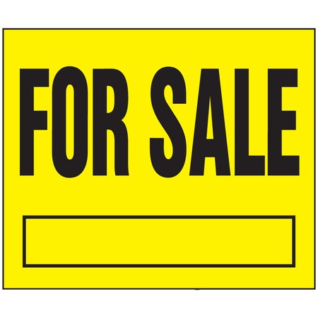 Hy-Ko For Sale Sign 18" x 23", 5PK A02051